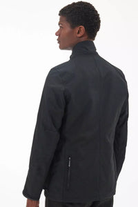 Barbour Beacon-as worn in Skyfall James Bond Wax Sports Jacket-BLACK MWX0007BK91 back