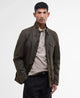 Barbour Beacon Sports Waxed Jacket - Olive - Worn in movie Skyfall James Bond MWX0007OL71