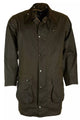 Barbour Northumbria Classic wax jacket in Olive MWX0009OL91 Border