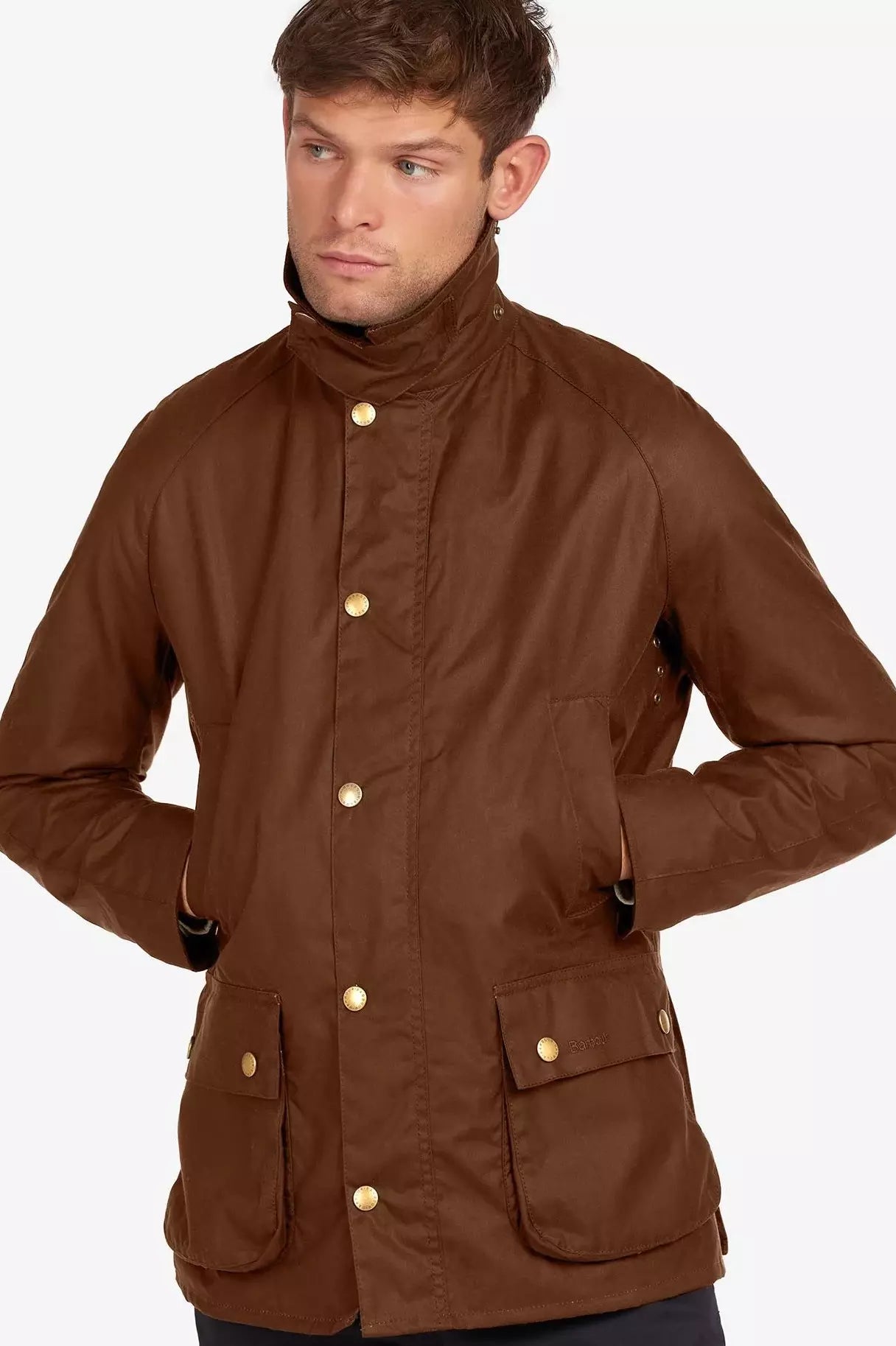 Barbour tailored jacket mens Orange hotsell