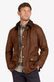 Barbour Ashby Wax Jacket in new Bark colour MWX0339BR31 city