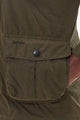 Barbour Corbridge Wax Jacket New Beech MWX0340SN91 side pocket