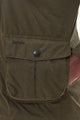 Barbour Corbridge Wax Jacket New Beech MWX0340SN91 side pocket