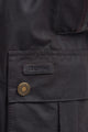 Barbour Halton New Mens wax Jacket in Rustic Brown MWX2290RU91 logo