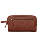 Monarch Leather Wash Bag