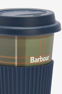 Barbour Travel Mug Reusable in tartan UAC0267TN11 gift