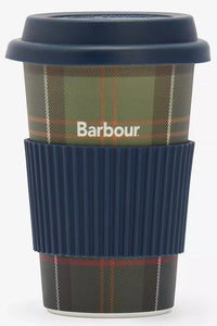 Barbour travel Mug reusable in tartan UAC0267TN11