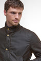 Barbour Hereford-Wax Jacket -Olive MWX1213OL71 closed