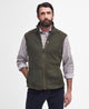 Barbour Men's Langdale Fleece Gilet in Olive Green - MFL0079OL71