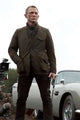 Daniel Craig as James Bond in a Barbour Beacon Jacket.