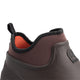 Rouchette CLEANLAND Marron Ankle Boots in Brown neoprene top