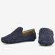 Barbour Monty Slippers in Navy MSL0001NY52 moccasin