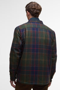 Barbour Overshirt Willberry in Classic Tartan MOS0396TN11 back