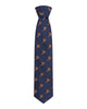 Silk Tie Navy with Pheasants by Hoggs of Fife STIE/NV/1 class