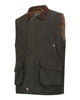 Maxton Gents Padded Waxed Waistcoat