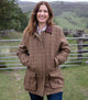 Eden Technical Tweed Field Coat