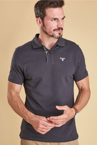 Barbour Polo-Tartan Pique-Navy/ Dress-MML0012NY51