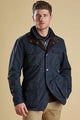 Barbour Ogston-Mens Wax Jacket-Navy-MWX0700NY51 front