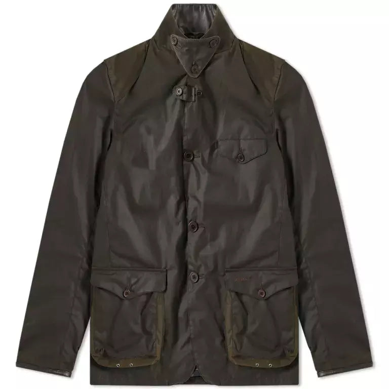 Barbour Beacon The James Bond 007 Skyfall Wax Jacket in Olive