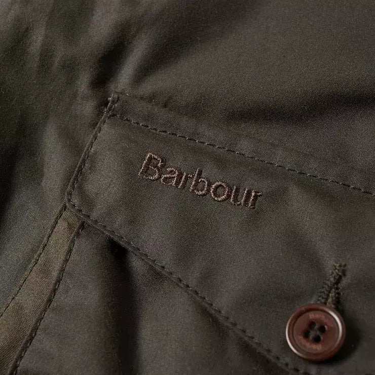 Barbour Beacon The James Bond 007 Skyfall Wax Jacket in Olive