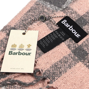 Barbour Scarf Boucle-Wrap-Pink/Grey-LSC0130PI31