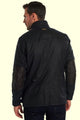 Barbour Ogston-Mens Wax Jacket-Navy-MWX0700NY51 back