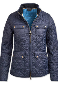 Barbour Bowfell-Ladies Quilt-Navy-LQU1028NY71 blue