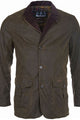 Barbour Lutz Wax Jacket -Olive MWX0566OL51 fitted