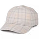 Barbour Baseball cap Alba tartan sports hat in grey LHA0473GY31