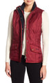 Barbour Dovecote-ladies Gilet-Red-LQU0850RE53