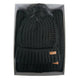 Barbour Christmas Beanie & Scarf Set -Saltburn-Gift Box Set-Black-LGS0023BK11 Gift