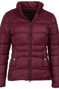 Barbour Brecon-Ladies Quilt-Bordeaux-LQU1076RE75 fit