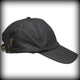 Barbour wax Sports baseball cap in BLACK.