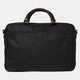 Barbour Briefcase Wax Leather - Navy - UBA0004NY91 - Back View