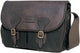 Barbour Briefcase in Olive Wax with leather trim UBA0004OL711