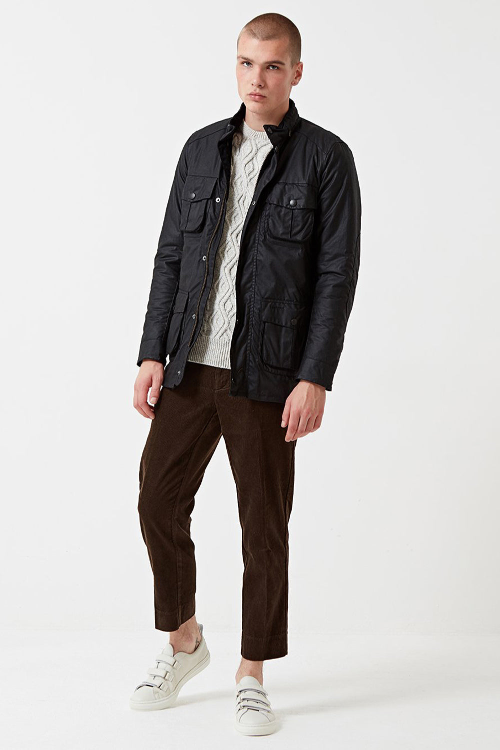 Buy your Barbour Corbridge just £249 Mens Black Wax Jacket at Smyths ...