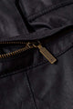BARBOUR CORBRIDGE WAX JACKET - BLACK - MWX0340BK91 - Pocket Zip Detail