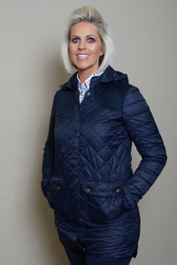 Barbour Quilt Greenfinch-Ladies-Navy-LQU0972NY71 length