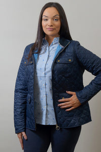 Barbour Bowfell-Ladies Quilt-Navy-LQU1028NY71