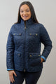 Barbour Bowfell-Ladies Quilt-Navy-LQU1028NY71 closed