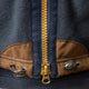 Barbour Langdale mens Fleece Gilet in NAVY drawstring hem