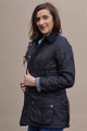 Barbour Beadnell Ladies Polarquilt Jacket in Black LQU0471BK91