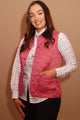 Barbour Gilet-Deveron-Ladies -Pink/Tayberry-LCI0041PI52 good fit