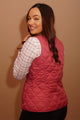 Barbour Gilet-Deveron-Ladies -Pink/Tayberry-LCI0041PI52 back