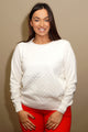 Barbour-Ladies Sweater-Crawford-Top-Sailboat Knitwear-White-LKN1016WH12