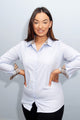Barbour Derwent-Ladies Shirt-Pale Blue-LSH1355BL15 hips