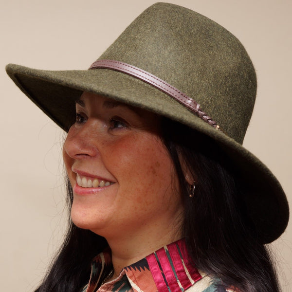 barbour trilby hat