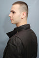 Barbour Corbridge Wax Jacket - Rustic Brown - MWX0340RU91 collar
