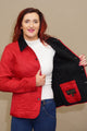 Barbour Liddesdale Polarquilt Jacket in Red LQU0363RE54