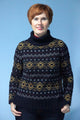 Barbour Ladies Knit  Mallow Knit Sweatshirt in Navy LKN1255NY73